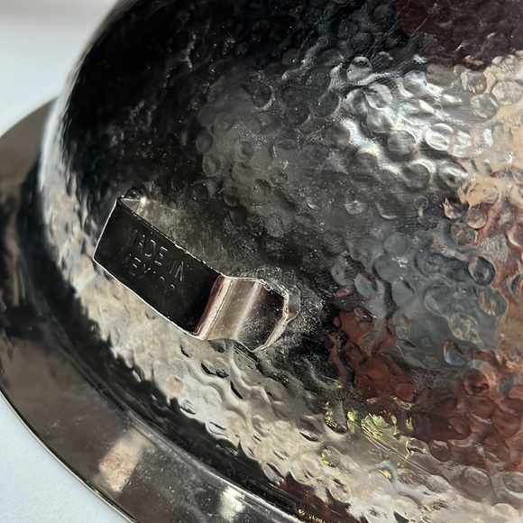 20” Hammered Satin Nickel Under Mount Oval Sink Made in Mexico - Picture 7 of 12